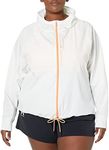 Under Armour Womens Wov Full Zip Jacket White XXL