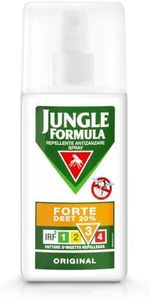 Jungle Formula Forte Repellente Antizanzare, Spray Antipuntura Ottimo per Uso Quotidiano, Efficace fino a 6 Ore