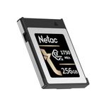 Netac CF2000 256GB CFexpress Type B Memory Card PCIe Gen 3 * 2 NVMe1.4 Max Read 1750MB/s Max Write 550MB/s for Professional Photographers and Videographers Vloger (Black Gold)