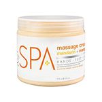 BCL Spa Mandarin and Mango Massage Cream, 16 Ounce