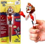 FARTING Poop KARATE Pen, PUNCHING ARMS, Silly Gifts, Halloween Toys for Kids, Halloween Games for Boys & Girls, Poop Pen for Coworkers, Funny Poop Gifts, Work Prank Gifts, Farting Pen, Funny Fart Pen