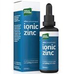 Ionic Zinc Sulphate Liquid Ultra Pure & Concentrated - 50ml, Immune & Fertility Support, Skin, Hair & Nails, Superior to Vimergy and Eidon, High Absorption, Made in UK by Nature Provides