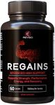 HGH Supplements for Men & Women - Regains Natural Anabolic Muscle Growth Building & Human Growth Hormone for Men, Muscle Builder for Men, Muscle Recovery Post Workout Supplement, 60 Protein Pills