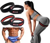 FITIZ Blood Resistance Bands, 2 in Rigid Edition, Fast Muscle Growth Without Heavy Weights Solid Super Heavy Elastic Occlusion Bands Strong Adjustable Strap for Men and Women