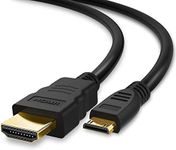 DragonTrading® - Compatible HDMI Mini Cable for Nikon DSLR Cameras - 1.5 Metres Length - High-Speed