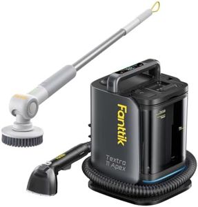 Fanttik Textra 11 Apex Cordless Carpet and Upholstery Cleaner Flip G9 Pro Electric Scrubber