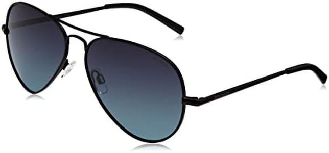 Polaroid PLD 1017/S WJ 003, Gafas de sol, Unisex adulto, Negro (Matt Black/Grey Sf Pz), 58