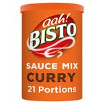 Bisto Quick & Easy Chip Shop Curry Sauce Mix, 185 g Drum (Pack of 1)