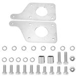 Engine Swap Adapter Plates, Stainless Steel Adapter Plates 3013-09 Fit for Mustang W/5.3 5.7 6.0 LS LSX Engines 1979-2004