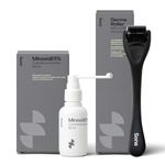 Sons Minoxidil 5% Spray (1x60ml) & 0.25mm Dermaroller for Men, Clinically Proven Hair Regrowth Formula, Hair Loss Treatment, Stimulates Follicles, Precise Applicator, Microneedling Boosts Absorption
