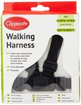 Clippasafe Walking Harness and Reins (Black)