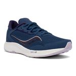 Saucony Womens Freedom 4 Storm/Lilac Running Shoe - 4 UK (S10617-35)