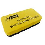 D.RECT 800140 Whiteboard Sponge, EVA Magnetic Board Cleaner, Eraser, Eraser, Wiper with Strong Magnets for Dry Cleaning of Your White Board