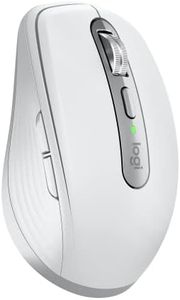 Logitech MX Anywhere 3S for Business, ratón inalámbrico, Compacto, 8000 dpi, Desplazamiento MagSpeed, Clic Discreto, Bluetooth, conexión Logi Bolt Segura, para Windows/Mac/Chrome/Linux - Gris Claro