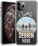 TULLUN Personalised Photo Your Own Image Design Custom Soft TPU Rubber Phone Case For iPhone - Your Own Design - for iPhone 5 / 5s / SE 2016