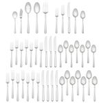 Kate Spade 871230 Carlton Street 45-Piece Flatware Set