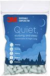 3M Disposable Earplugs For Quiet, S