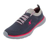 Sparx Womens SL 146 | Enhanced Durability & Soft Cushion | Grey Walking Shoe - 6 UK (SL 146)