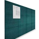 12 Pack Acoustic Tiles Self Adhesive, Acoustic Panels Soundproofing, Acoustic Panels Sound Absorbing, Sound Proof Panels For Walls Gaming, For Ceiling Door Wall Bedroom 30x30 Cm (green)