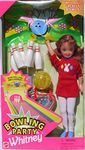 Barbie Bowling Party WHITNEY with Bowling Pins, Ball, Bag and More #22015 (1998)