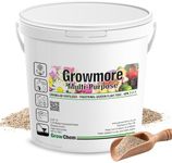 Grow Chem Growmore Fertiliser (1KG Bucket) Multi-Purpose Plant Food Granules – NPK 7-7-7 Nourishes Plants with Essential Nutrients – Suitable for All Plant Types – Garden Fertiliser