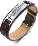 QINGDUO Bible Verses Bracelets Reli