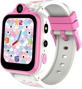 Reloj Inteligente para Niños - Haga y Responder Llamadas, SOS Llamada de Emergencia, 2 Cámaras 18 Juegos 16 Funciones, Smartwatch Fashion Compatible con Tarjetas Nano SIM 2G