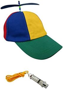 Propeller Beanie Hat and Train Whistle Costume Accessory Set, Multi, One Size