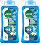 Dettol Body Wash and Shower Gel for Women and Men, Cool - 250ml | Soap-Free Bodywash | 12h Odour Protection (Pack of 2)