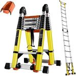 20FT Telescoping Ladder w. Stabiliz