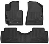 Husky Liners Weatherbeater Series 2016 Kia Soul Front/Second Seat Floor Liner (Footwell Coverage) - (Black) (99611)