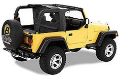 Bestop 80035-35 Black Diamond WrapAround Windjammer Wind Break for 03-06 Wrangler TJ including Unlimited