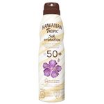 Hawaiian Tropic Silk Hydration Spray Sunscreen, SPF 50, 170g | Hawaiian Tropic Sunscreen SPF 30, Spray On Sunscreen, Body Sunscreen Spray, 170g