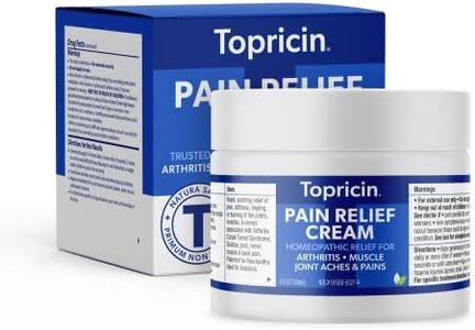 Topricin Pain Relief Cream (4 oz) Fast Acting Pain Relieving Rub