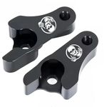 𝟐𝟎𝟎𝟐-𝟐𝟎𝟐𝟑 Black 2'' Inch Lowering Links Blocks Kit Fits for Harley Davidson Touring Street Glide/Road King/Electra Glide/Road Glide/Ultra Limited/Special/CVO