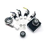 WEMEIKIT 1836-13 7628 7629 Universal Igniter Kit for Weber Genesis 300 Series Front-Control Grills, Genesis E/S 310 320 330 Starter Kit, 65946 65942#Part, 4-Outlet Ignition Replacement 88826