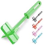 Zulay Kitchen Meat Chopper For Ground Beef And Ground Beef Smasher - Durable Hamburger Chopper, Non-Scratch Meat Masher - Versatile Ground Meat Chopper And Meat Masher Ground Beef (Green)