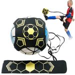 XLYBSST Hands-Free Adjustable Soccer/Volleyball/Rugby SoccerTrainer,Football Throw Solo Practice Equipment Control Skills Serve Training Belt