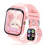 kaacly Kids Smart Watch for Boys Girls - Smart Watch for Kids Fitness Tracker Watch with Camera 18 Funny Games Alarm Flashlight Pedometer Sleep Monitoring Gifts for Kids