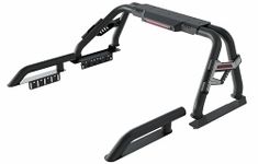 TKMAUTO Black SRB005 Sport Bar Roll Bar with Side Rails (Mid-Size Trucks)