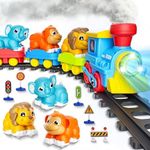 Train Set for Toddlers w/Steam, Mus