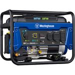 Westinghouse 4650 Peak Watt Dual Fuel Portable Generator, RV Ready 30A Outlet, Gas & Propane Powered