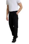 Mountain Warehouse Trek Mens Trousers - Lightweight All Season Pants, Easy Pack, Fast Dry Pants, Stretch Waist Hiking Pants - for Walking & Camping Jet Black 38W