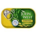 John West Sardines in Sunflower Oil 12 x 120g