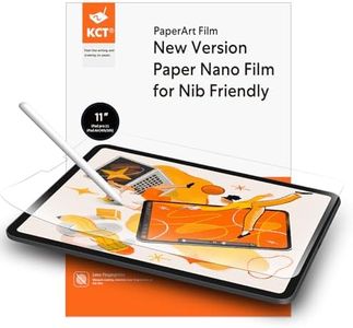 KCT 2 Pack Paperfeel Screen Protector Compatible with iPad Pro 11 Inch (2022&2021&2020&2018) / iPad Air 5th&4th (10.9 inch, 2022&2020) Matte for Drawing Anti-Glare and Easy Installation