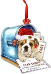 Bulldog Mailbox Ornaments Christmas Tree