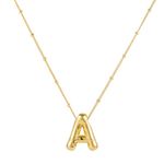 Bubble Letter Pendant: You can choose the letters that are related to your name or friends and families' names. It's a meaningful and personalized gift for your loved ones.