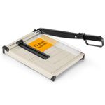 WORKLION Guillotine Paper Cutter - A4 B5 A5 B6 B7 Paper Guillotine with Protective Device Capacity 15 Sheets Perfect for Cardstock, Cardstock, Vinyl, Crafts and Photos.