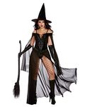 Dreamgirl 11932 Adult Sized Costumes, Black, XL