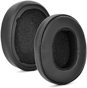 Replacement Ear Pads Cushion Covers for Skullcandy Crusher Wireless, Hesh 3 Wireless, Venue Wireless ANC,Over-Ear Headphone (Black)